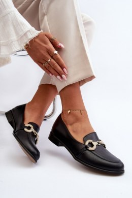 Mokasyny Model Zazoo 2880/001 Black - Step in style Step in style