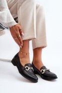 Mokasyny Model Zazoo 2880/001 Black - Step in style Step in style Mokasyny Model Zazoo 2880/001 Black - Step in style Step in style