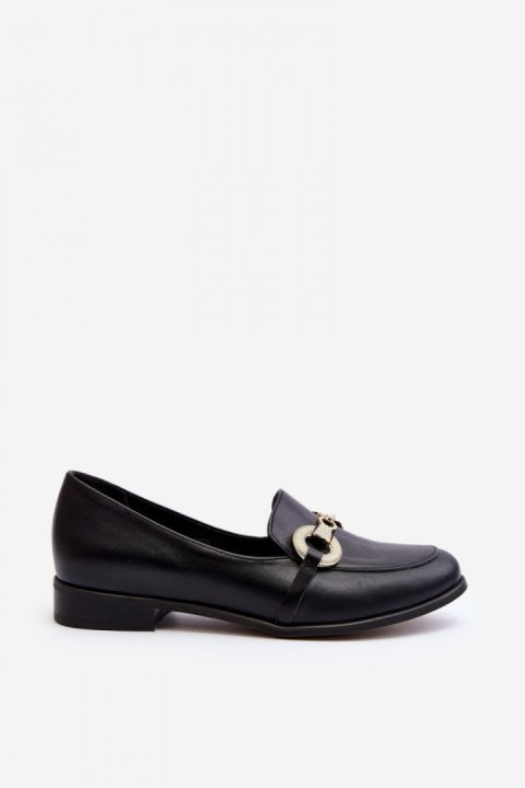 Mokasyny Model Zazoo 2880/001 Black - Step in style Step in style Mokasyny Model Zazoo 2880/001 Black - Step in style Step in style