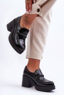 Półbuty Model Gelanor 20157 Black Skóra - Step in style Step in style Półbuty Model Gelanor 20157 Black Skóra - Step in style Step in style