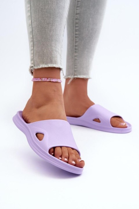 Sandał Klapki Model Juniria 22SD11-2520 Violet - Step in style Step in style Sandał Klapki Model Juniria 22SD11-2520 Violet - Step in style Step in style