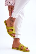 Sandał Klapki Model Zaxy JJ285261 Green - Step in style Step in style Sandał Klapki Model Zaxy JJ285261 Green - Step in style Step in style