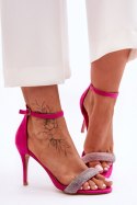 Sandały Model Moments LY-9268-5 Fuksja - Step in style Step in style