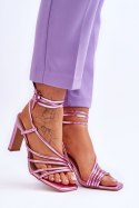 Sandały Model Tessoro H8-375 Pink - Step in style Step in style Sandały Model Tessoro H8-375 Pink - Step in style Step in style