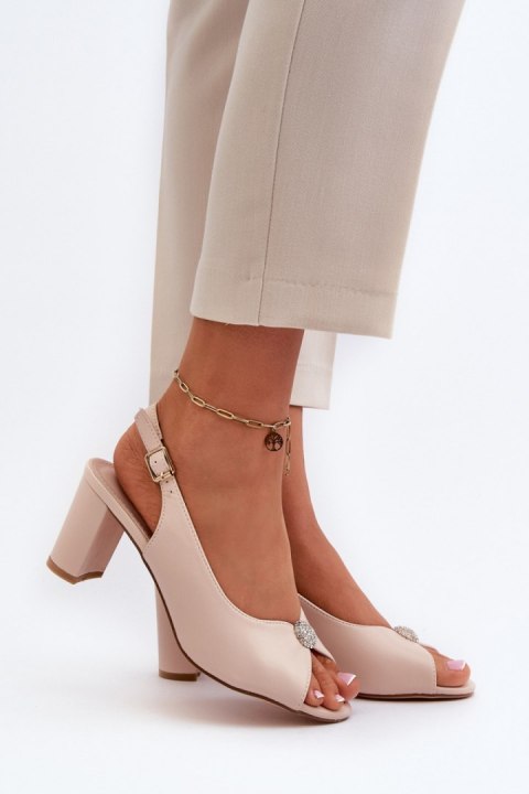 Sandały Model Trasea 24SD98-6785 Beige - Step in style Step in style Sandały Model Trasea 24SD98-6785 Beige - Step in style Step in style