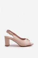 Sandały Model Trasea 24SD98-6785 Beige - Step in style Step in style Sandały Model Trasea 24SD98-6785 Beige - Step in style Step in style