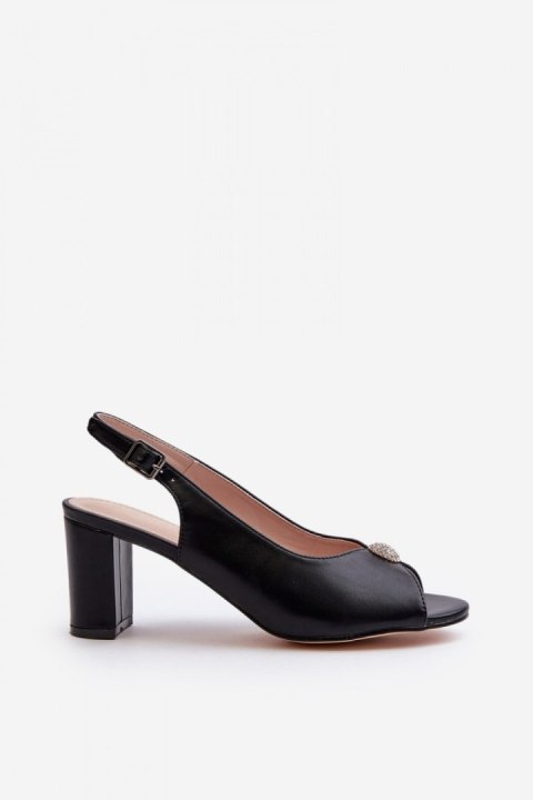 Sandały Model Trasea 24SD98-6785 Black - Step in style Step in style Sandały Model Trasea 24SD98-6785 Black - Step in style Step in style