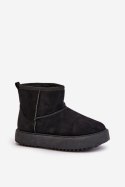 Śniegowce Model Atteria 24BT26-7408 Black - Step in style Step in style Śniegowce Model Atteria 24BT26-7408 Black - Step in style Step in style