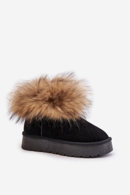 Śniegowce Model Avirisa W5893 Black - Step in style Step in style