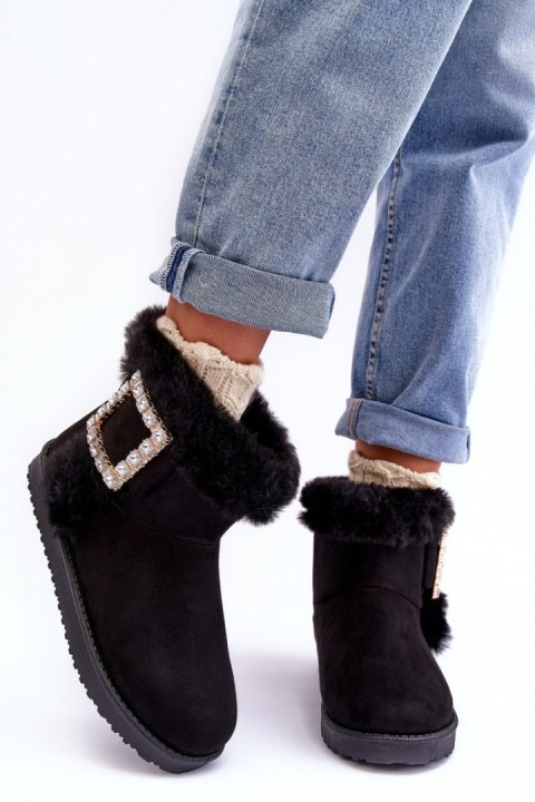 Śniegowce Model Dulca VL201P Black - Step in style Step in style Śniegowce Model Dulca VL201P Black - Step in style Step in style