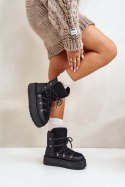 Śniegowce Model Riaviana 24889 Black - Step in style Step in style Śniegowce Model Riaviana 24889 Black - Step in style Step in style