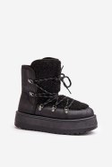 Śniegowce Model Riaviana 24889 Black - Step in style Step in style Śniegowce Model Riaviana 24889 Black - Step in style Step in style
