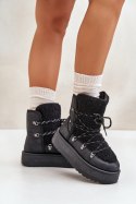 Śniegowce Model Riaviana 24889 Black - Step in style Step in style Śniegowce Model Riaviana 24889 Black - Step in style Step in style