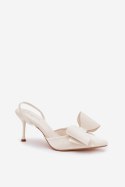 Szpilki Model Eklevia UC-158 White - Step in style Step in style