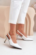 Szpilki Model Filona CH878 White - Step in style Step in style Szpilki Model Filona CH878 White - Step in style Step in style