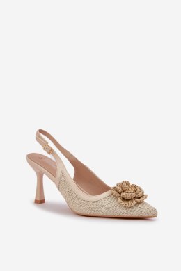 Szpilki Model Lanithra LE126P Beige - Step in style Step in style