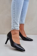 Szpilki Model Sanalitia NF-77P Black - Step in style Step in style Szpilki Model Sanalitia NF-77P Black - Step in style Step in style