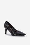 Szpilki Model Sanalitia NF-77P Black - Step in style Step in style Szpilki Model Sanalitia NF-77P Black - Step in style Step in style