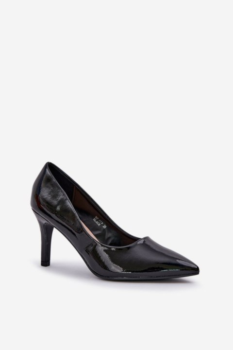 Szpilki Model Sanalitia NF-77P Black - Step in style Step in style Szpilki Model Sanalitia NF-77P Black - Step in style Step in style