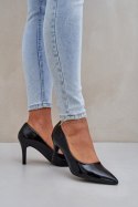 Szpilki Model Sanalitia NF-77P Black - Step in style Step in style Szpilki Model Sanalitia NF-77P Black - Step in style Step in style
