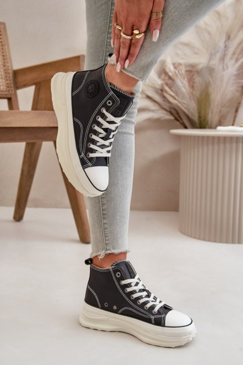 Trampki Model Big Star OO274063 Black - Step in style Step in style Trampki Model Big Star OO274063 Black - Step in style Step in style