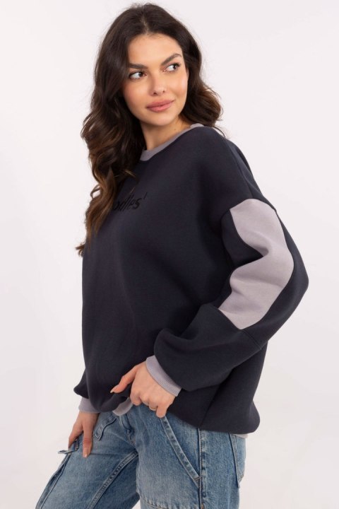 Bluza Damska Model EM-BL-983.10X Navy - Factory Price Factory Price Bluza Damska Model EM-BL-983.10X Navy - Factory Price Factory Price