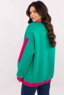Bluza Damska Model EM-BL-983.10X Turkus - Factory Price Factory Price Bluza Damska Model EM-BL-983.10X Turkus - Factory Price Factory Price