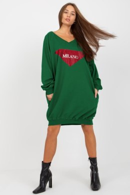 Bluza Damska Model VI-BL-3113.73P Dark Green - Factory Price Factory Price