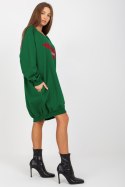 Bluza Damska Model VI-BL-3113.73P Dark Green - Factory Price Factory Price Bluza Damska Model VI-BL-3113.73P Dark Green - Factory Price Factory Price