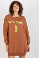 Bluza Damska Model VI-BL-3212.15X Brown/Green - Factory Price Factory Price Bluza Damska Model VI-BL-3212.15X Brown/Green - Factory Price Factory Price