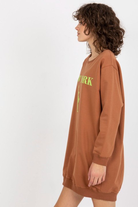 Bluza Damska Model VI-BL-3212.15X Brown/Green - Factory Price Factory Price Bluza Damska Model VI-BL-3212.15X Brown/Green - Factory Price Factory Price