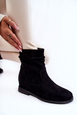 Botki Model Finney HY208-12 Balck - Step in style Step in style