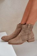 Botki Model Neliawen ASA197-30 Beige - Step in style Step in style Botki Model Neliawen ASA197-30 Beige - Step in style Step in style