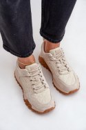Buty Sportowe Model Big Star OO274A315 Hi-Poly System Beige - Step in style Step in style Buty Sportowe Model Big Star OO274A315 Hi-Poly System Beige - Step in style Step in style