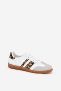 Buty Sportowe Model Nonalorin LA293P White/Panterka - Step in style Step in style Buty Sportowe Model Nonalorin LA293P White/Panterka - Step in style Step in style