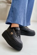 Buty Sportowe Model Verissha TL292 Black - Step in style Step in style Buty Sportowe Model Verissha TL292 Black - Step in style Step in style