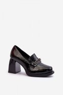 Czółenka Model Terimene 66629 Black - Step in style Step in style Czółenka Model Terimene 66629 Black - Step in style Step in style