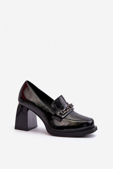 Czółenka Model Terimene 66629 Black - Step in style Step in style Czółenka Model Terimene 66629 Black - Step in style Step in style