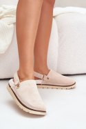 Kapcie Model Sanilora 100-418 Beige - Step in style Step in style Kapcie Model Sanilora 100-418 Beige - Step in style Step in style