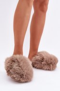 Kapcie Model Wladisa YL-327 Dark Beige - Step in style Step in style