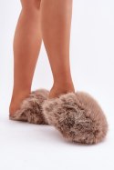 Kapcie Model Wladisa YL-327 Dark Beige - Step in style Step in style