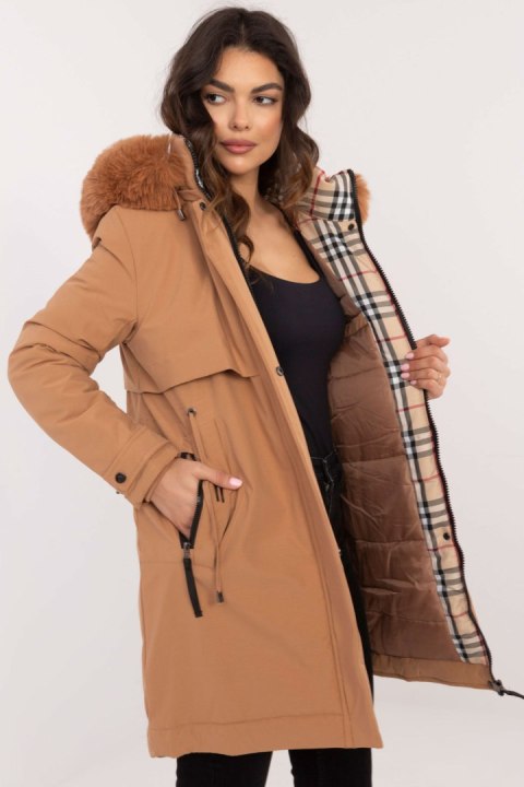 Kurtka Damska Model SK-KR-HH-2409.47 Camel - Factory Price Factory Price Kurtka Damska Model SK-KR-HH-2409.47 Camel - Factory Price Factory Price