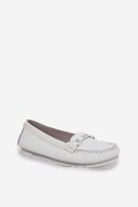 Mokasyny Model S.Barski LR51-547 White - Step in style Step in style Mokasyny Model S.Barski LR51-547 White - Step in style Step in style