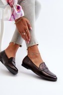 Mokasyny Model Sylvaine 24PB98-6990 Black - Step in style Step in style Mokasyny Model Sylvaine 24PB98-6990 Black - Step in style Step in style