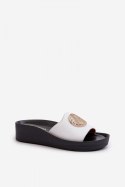Sandał Klapki Model Zazoo 2920 White - Step in style Step in style Sandał Klapki Model Zazoo 2920 White - Step in style Step in style