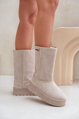 Śniegowce Model Big Star OO274894 Light Beige - Step in style Step in style