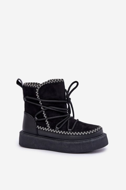 Śniegowce Model Naleris MD1094-1 Black - Step in style Step in style Śniegowce Model Naleris MD1094-1 Black - Step in style Step in style