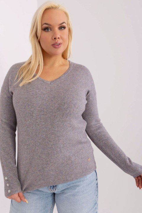 Sweter Damski Model PM-SW-PM1020.12P Dark Grey - Factory Price Factory Price Sweter Damski Model PM-SW-PM1020.12P Dark Grey - Factory Price Factory Price
