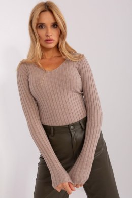 Sweter Damski Model PM-SW-PM1088.25 Dark Beige - Factory Price Factory Price