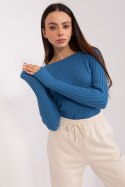 Sweter Damski Model PM-SW-PM1089.09P Dark Blue - Factory Price Factory Price Sweter Damski Model PM-SW-PM1089.09P Dark Blue - Factory Price Factory Price